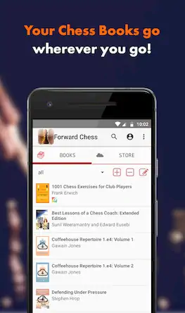 Скачать Forward Chess - Book Reader [Взлом Много монет/Разблокированная версия] на Андроид