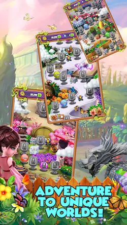 Скачать Mahjong: Butterfly World [Взлом Много денег/Unlocked] на Андроид