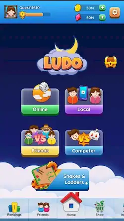 Скачать Ludo Multiplayer [Взлом Бесконечные деньги/МОД Меню] на Андроид