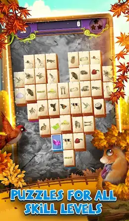 Скачать Mahjong: Autumn Leaves [Взлом Много денег/Режим Бога] на Андроид