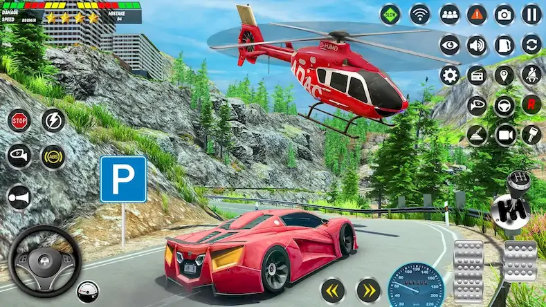 Скачать Modern Prado Parking Games 3D [Взлом Много монет/God Mode] на Андроид