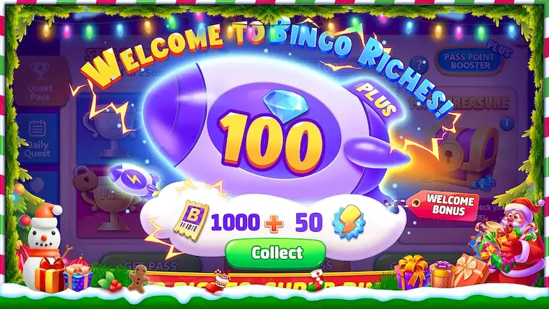 Скачать Bingo Riches - BINGO game [Взлом Много денег/МОД Меню] на Андроид