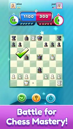 Скачать Chess Blitz - Chess Puzzles [Взлом Много монет/God Mode] на Андроид
