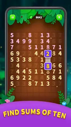 Скачать Number Match - Ten Pair Puzzle [Взлом Много монет/God Mode] на Андроид