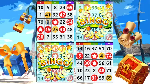 Скачать Bingo Treasure - Bingo Games [Взлом Бесконечные монеты/МОД Меню] на Андроид