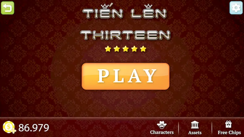Скачать Tien Len - Thirteen [Взлом Много монет/МОД Меню] на Андроид