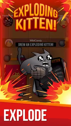 Скачать Exploding Kittens Unleashed [Взлом Бесконечные монеты/МОД Меню] на Андроид
