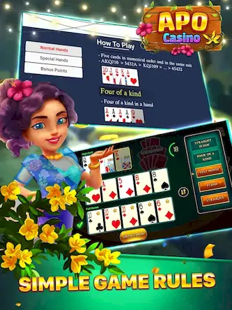 Скачать Apo Casino - Tongits 777 Slots [Взлом Много монет/МОД Меню] на Андроид