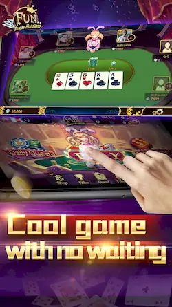 Скачать Fun Texas Holdem: Poker Clash [Взлом Много денег/МОД Меню] на Андроид
