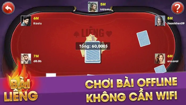 Скачать Liêng - Cào Tố - 3 Cây [Взлом Много монет/Разблокированная версия] на Андроид