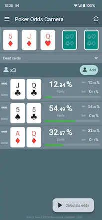 Скачать Poker Odds Camera Calculator [Взлом Много монет/MOD Меню] на Андроид