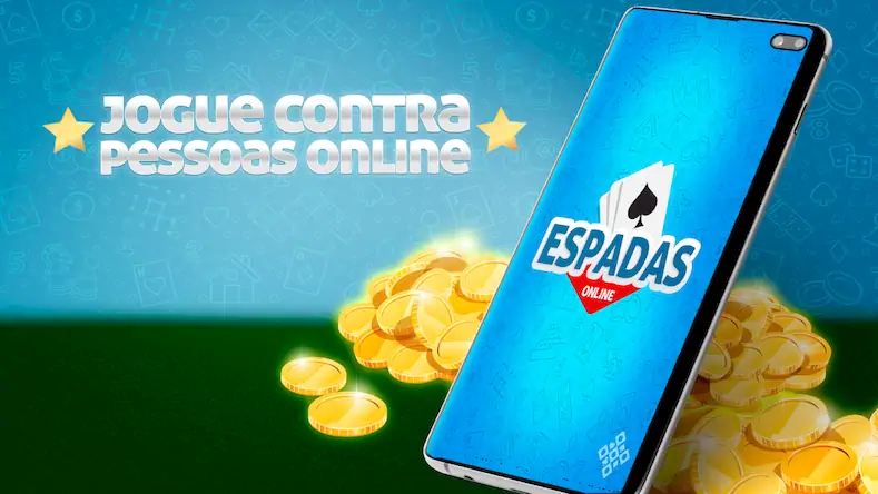 Скачать Espadas Online: Spades Classic [Взлом Бесконечные деньги/Режим Бога] на Андроид