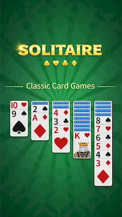 Скачать Solitaire Classic:Card Game [Взлом Много денег/Unlocked] на Андроид