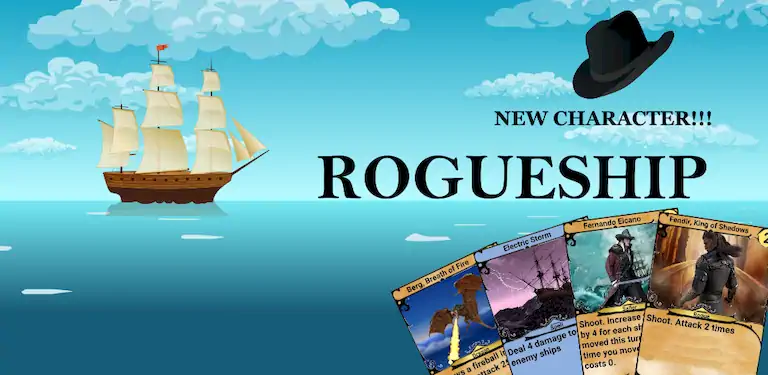 Скачать RogueShip - RPG Roguelike Card [Взлом Много монет/MOD Меню] на Андроид