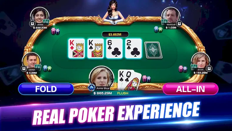 Скачать Winning Poker™ - Texas Holdem [Взлом Много монет/Режим Бога] на Андроид