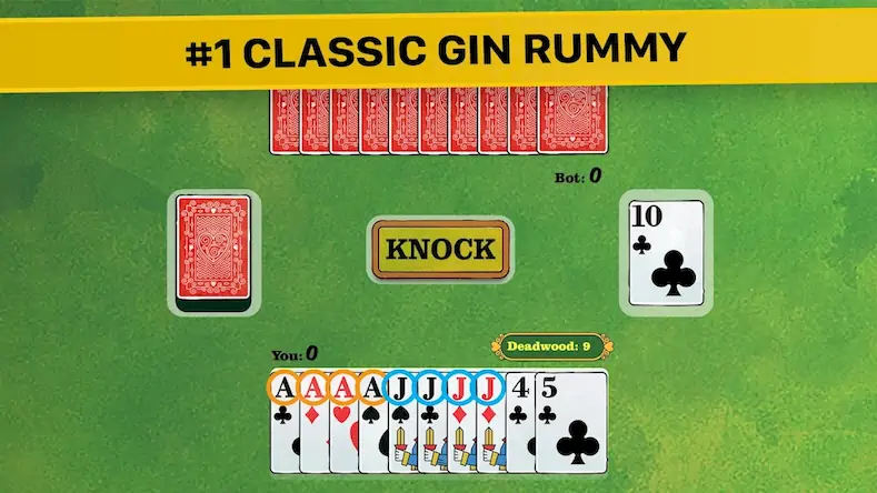 Скачать Gin Rummy * [Взлом Много денег/Unlocked] на Андроид