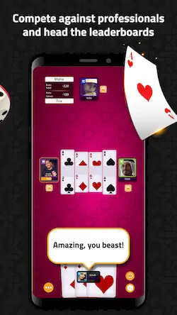 Скачать VIP Jalsat: Online Card Games [Взлом Много денег/Разблокированная версия] на Андроид