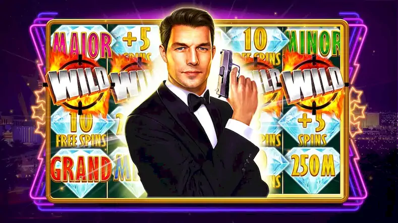 Скачать Гамбино казино: Азартные игры [Взлом Много монет/Unlocked] на Андроид