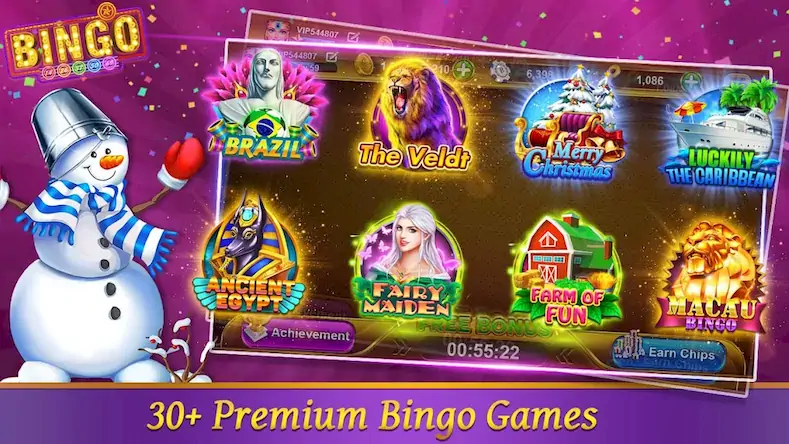Скачать Bingo Happy HD - Bingo Games [Взлом Бесконечные монеты/God Mode] на Андроид