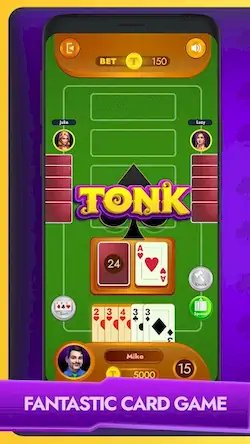 Скачать Tonk - Classic Card Game [Взлом Бесконечные деньги/Разблокированная версия] на Андроид
