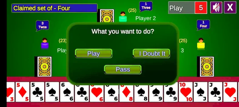 Скачать Bluff Card Game [Взлом Бесконечные деньги/Разблокированная версия] на Андроид