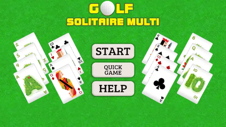 Скачать Golf Solitaire Multi CardsGame [Взлом Много денег/Unlocked] на Андроид