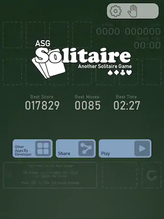 Скачать Solitaire - ASG [Взлом Бесконечные монеты/God Mode] на Андроид