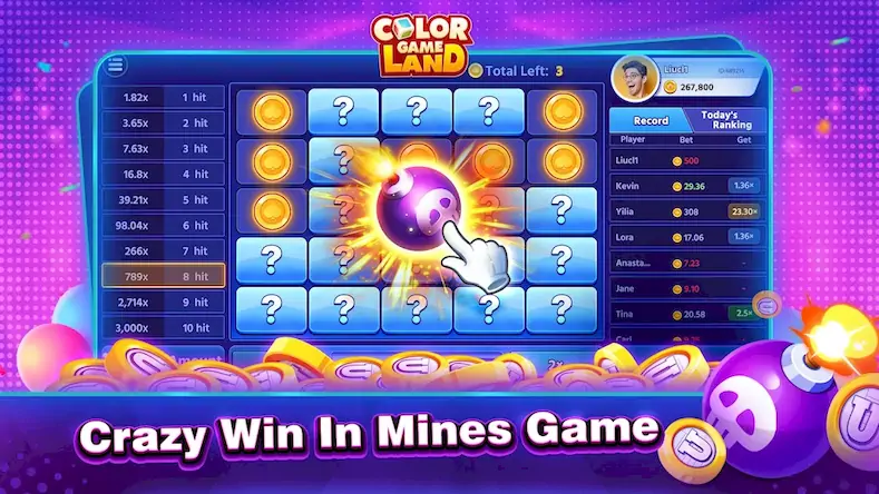 Скачать Color Game Land-Tongits, Slots [Взлом Много денег/Unlocked] на Андроид