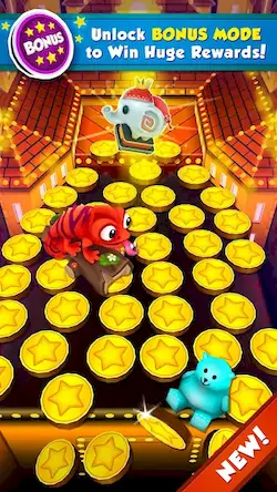 Скачать Coin Dozer - Призы [Взлом Бесконечные деньги/Режим Бога] на Андроид