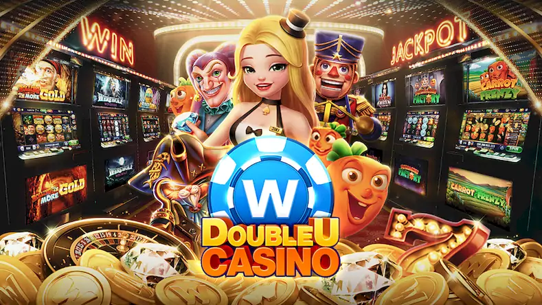 Скачать DoubleU Casino™ - Vegas Slots [Взлом Много денег/MOD Меню] на Андроид