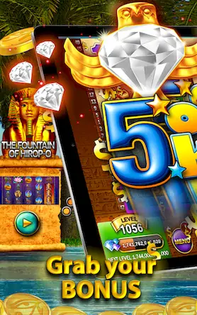 Скачать Slots - Pharaoh's Way Casino [Взлом Бесконечные монеты/МОД Меню] на Андроид