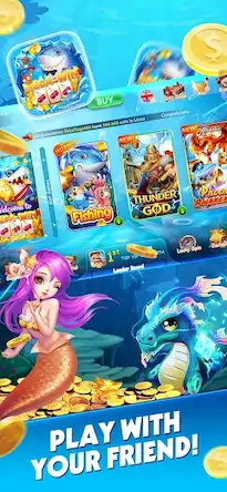 Скачать Mega Win Slot - Fishing hunter [Взлом Много денег/Unlocked] на Андроид