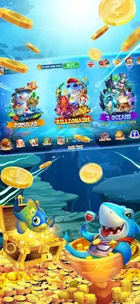 Скачать Mega Win Slot - Fishing hunter [Взлом Много денег/Unlocked] на Андроид