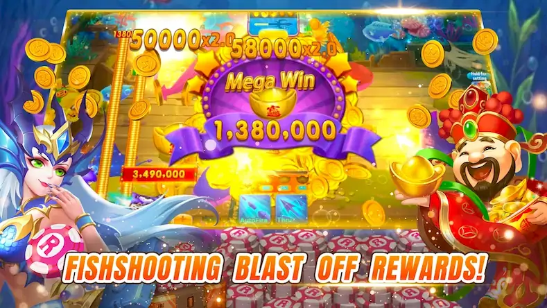 Скачать Royal World: Slots Fish Games [Взлом Много монет/МОД Меню] на Андроид