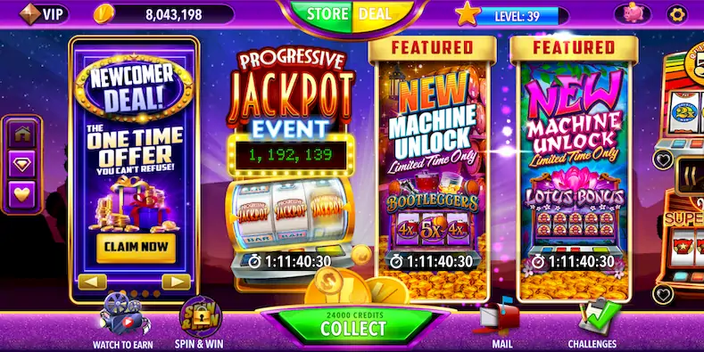 Скачать Viva Slots Vegas [Взлом Бесконечные монеты/Режим Бога] на Андроид