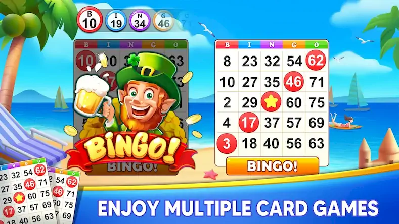 Скачать Бинго отпуск: Бинго Игры [Взлом Много денег/Unlocked] на Андроид