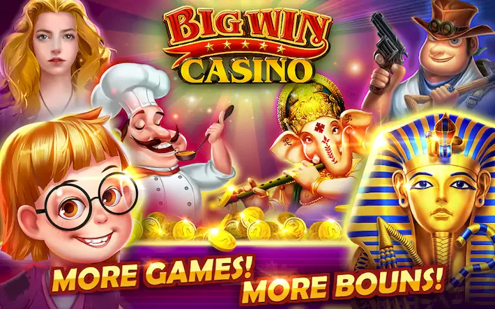 Скачать Big Win - Slots Casino™ [Взлом Много денег/God Mode] на Андроид