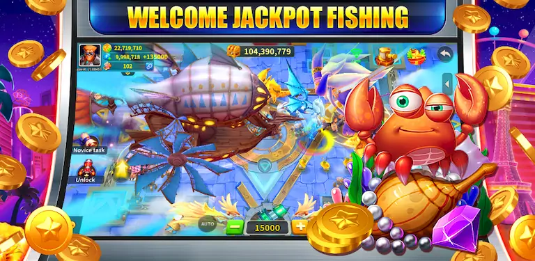 Скачать Dragon King Fishing Slot [Взлом Много монет/MOD Меню] на Андроид