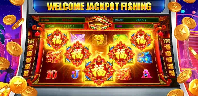 Скачать Dragon King Fishing Slot [Взлом Много монет/MOD Меню] на Андроид