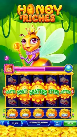 Скачать Golden Slots Fever: Slot Games [Взлом Много денег/Unlocked] на Андроид