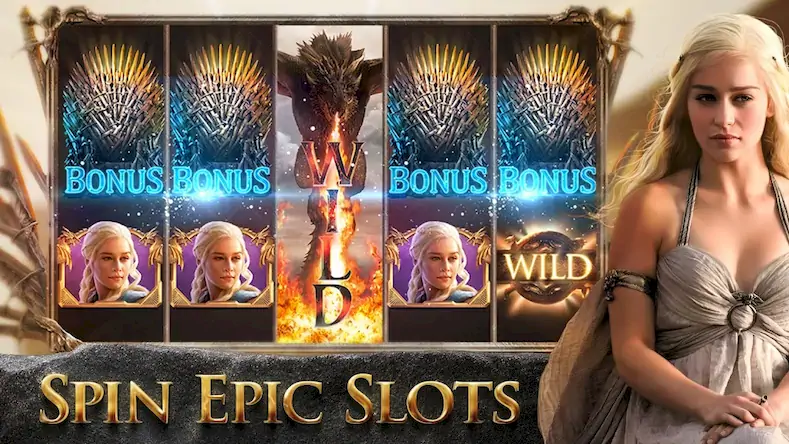 Скачать Game of Thrones Slots Casino [Взлом Бесконечные деньги/МОД Меню] на Андроид