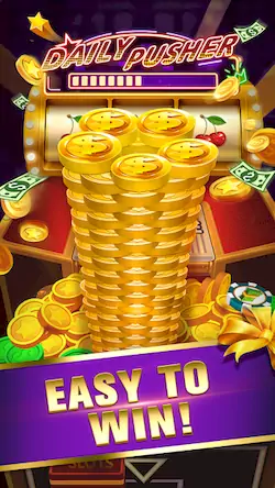 Скачать Daily Pusher Slots 777 [Взлом Много монет/Unlocked] на Андроид