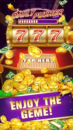 Скачать Daily Pusher Slots 777 [Взлом Много монет/Unlocked] на Андроид