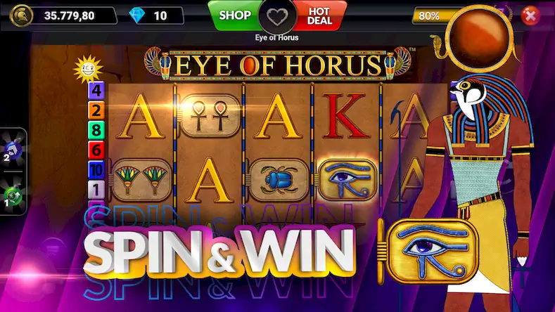 Скачать SpinArena Online Casino Slots [Взлом Бесконечные монеты/MOD Меню] на Андроид