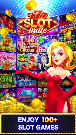 Скачать Slot Mate - Vegas Slot Casino [Взлом Много монет/God Mode] на Андроид
