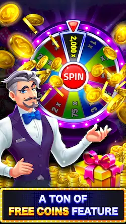 Скачать Slot Mate - Vegas Slot Casino [Взлом Много монет/God Mode] на Андроид