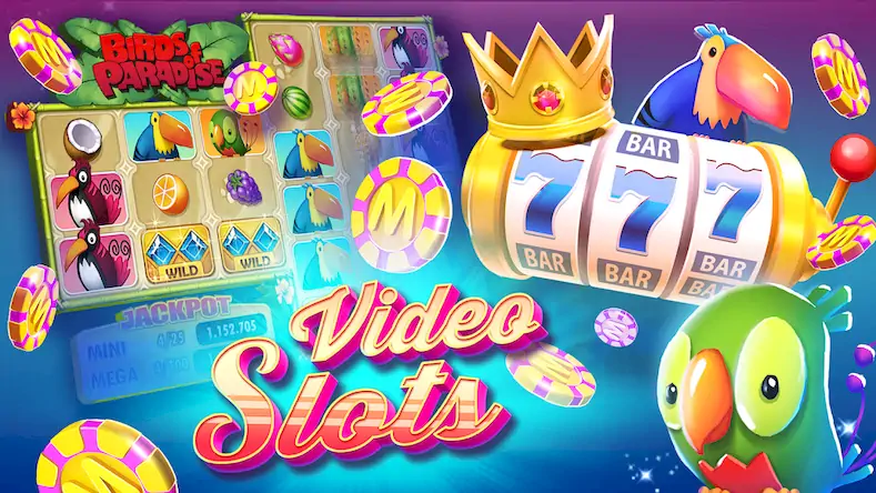 Скачать MundiGames: Bingo Slots Casino [Взлом Много монет/God Mode] на Андроид