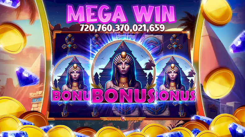 Скачать Casino Mega - онлайн казино [Взлом Много монет/MOD Меню] на Андроид
