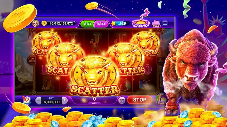 Скачать Pocket Casino - Slot Games [Взлом Много денег/МОД Меню] на Андроид