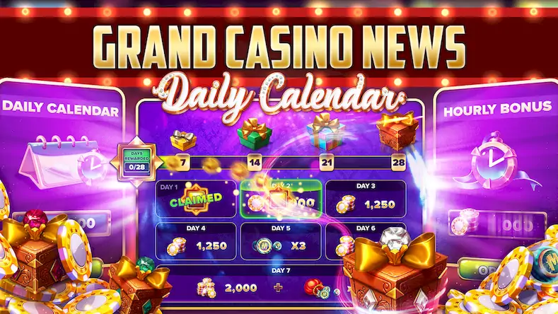Скачать Grand Casino: Slots & Bingo [Взлом Бесконечные деньги/Разблокированная версия] на Андроид
